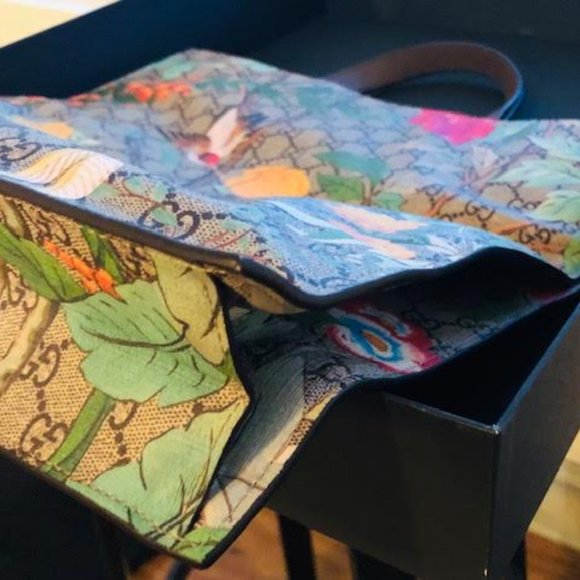 Gucci Tian Bird Tote - Picture 9 of 14